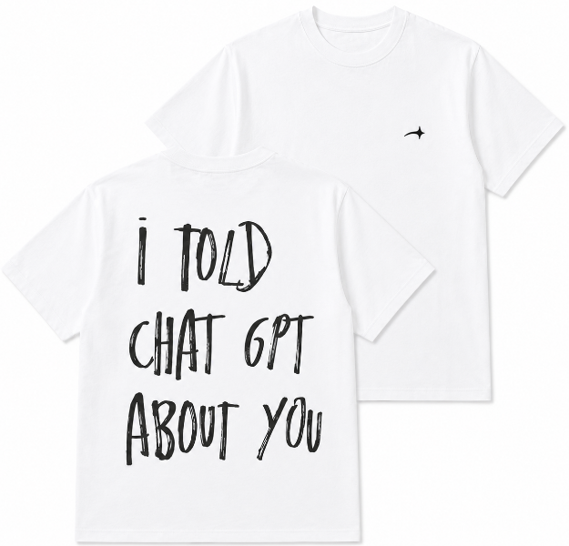 Camieta I told you about chat gpt